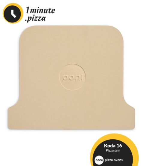 Ooni Pizzastein aus Cordierit für Koda 16 | Gas Pizzaofen Ersatzteil