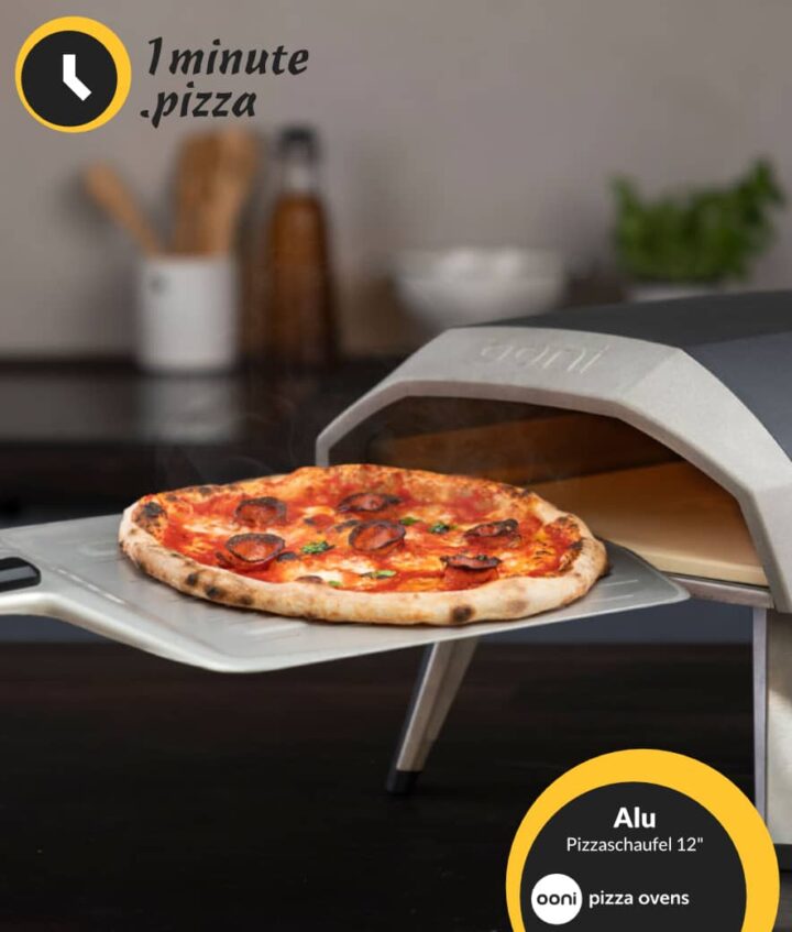 Ooni 12 - Alu Pizzaschaufel 30 cm