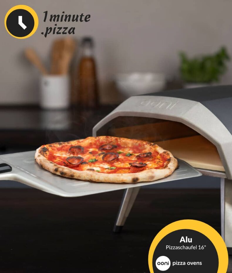 Ooni 16 - Alu Pizzaschaufel 40 cm