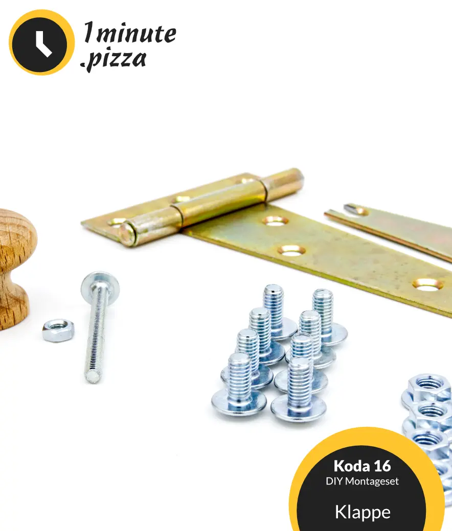 Pizza Ofen Tuning mit Klappe für Koda 16 | Bauanleitung Selbstbau | Schritt für Schritt Anleitung auf www.alpensepp.com